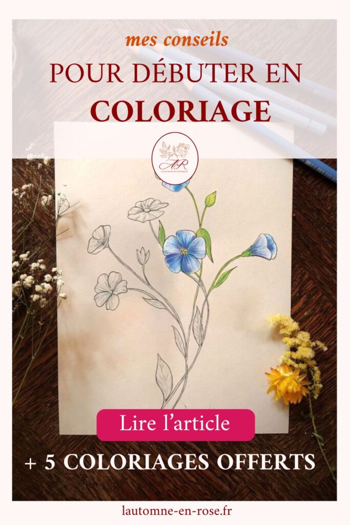 conseils pour débuter en coloriage