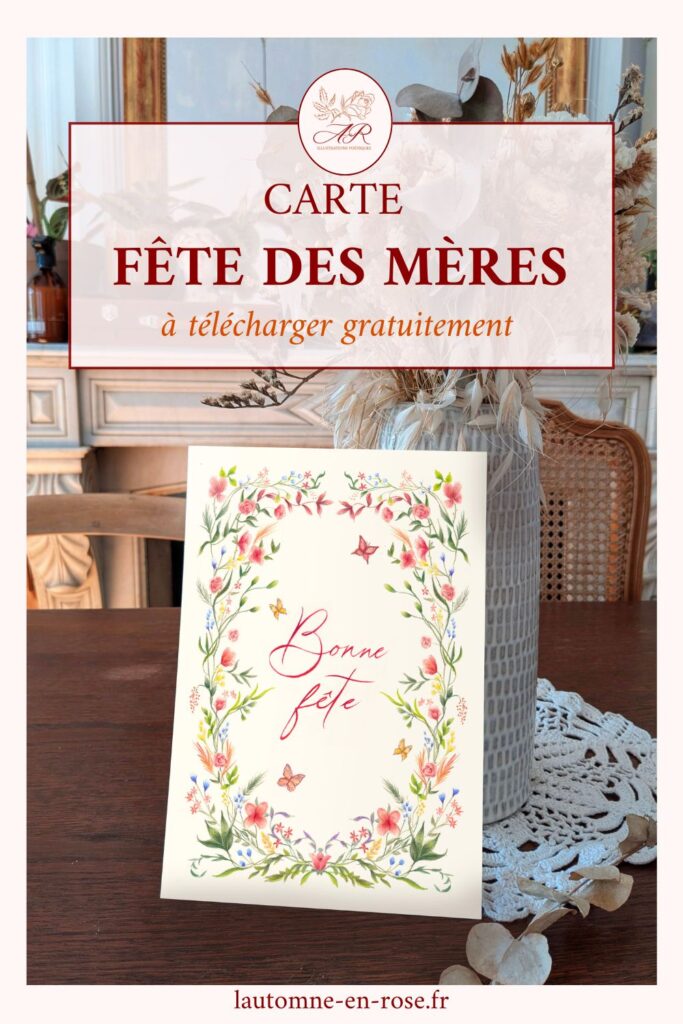 carte bonne fete des meres