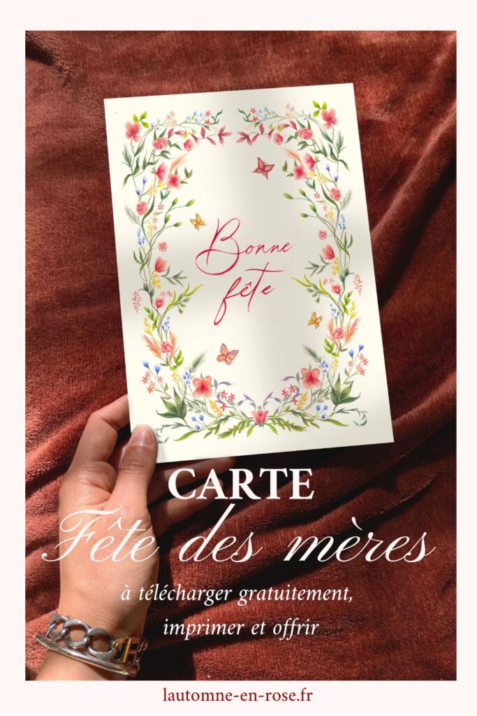 carte fetes des meres fleurie