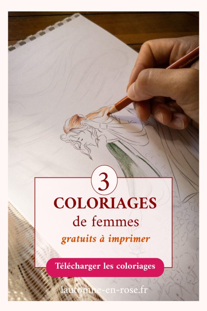 coloriages de femmes offerts