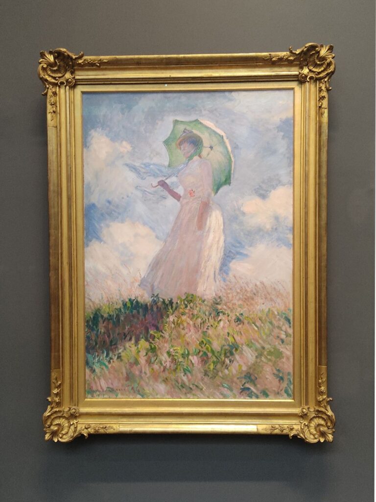 tableau femme impressionnisme monet inspiration