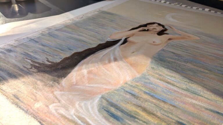 illustration dessin processus créatif