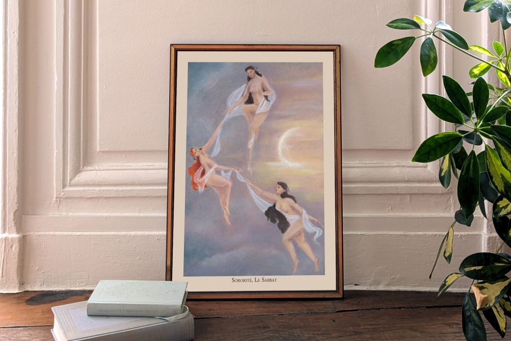 affiche art sorcières femmes