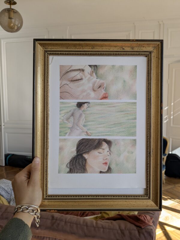 un air de printemps encadré