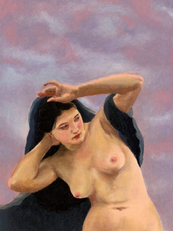 Etude tableau william Bouguereau la nuit